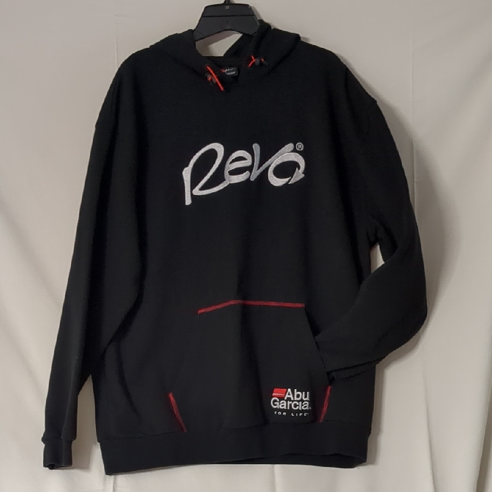 Men's Large Abu Garcia Black Hoodie